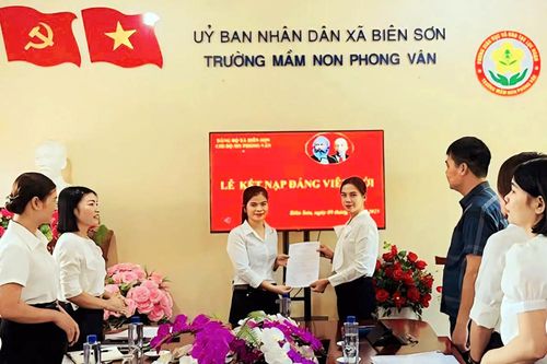 Đảng bộ xã Biên Sơn: Chủ động tạo nguồn, xây dựng đội ngũ đảng viên ở cơ sở