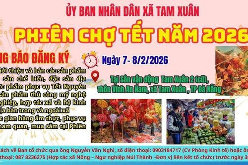 Tổ chức Phiên chợ Tết năm 2026