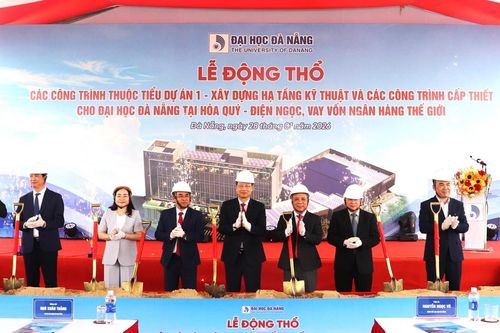 Động thổ 5 công trình gần 1.080 tỷ đồng để phát triển Đại học Đà Nẵng