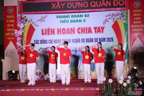 Giao lưu chia tay quân nhân xuất ngũ năm 2026