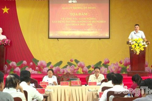 Phường Mỹ Phong hướng đến không có hộ nghèo giai đoạn 2025–2030