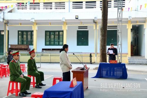 Xét xử lưu động vụ án gây rối trật tự công cộng