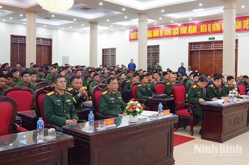 Ban Chỉ huy phòng thủ khu vực 3-Đông A tổ chức đón nhận hơn 2.300 quân nhân hoàn thành nghĩa vụ quân sự năm 2026