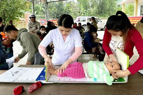 Khảo sát tình trạng dinh dưỡng trẻ dưới 2 tuổi tại các xã khu vực III
