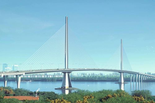 Cầu Long Hưng 11.500 tỷ đồng lộ diện thiết kế 'Thái Bình Bảo Kiếm'