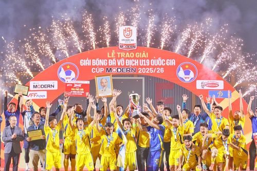 Sông Lam Nghệ An vô địch U19 Quốc gia sau 20 năm