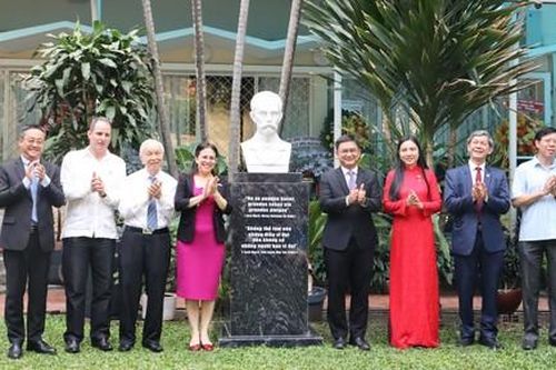 Khánh thành Tượng Anh hùng Dân tộc Cuba José Martí tại TP.HCM