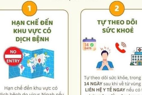 Khuyến cáo phòng, chống dịch bệnh do vi rút Nipah