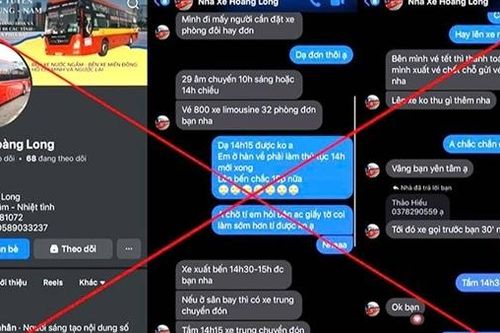 Giáp Tết, vé xe giả lại hoành hành trên mạng