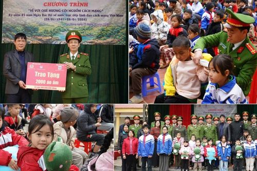 Học viện Cảnh sát nhân dân: Hành trình về nguồn và dấu ấn nghĩa tình nơi biên cương Tổ quốc