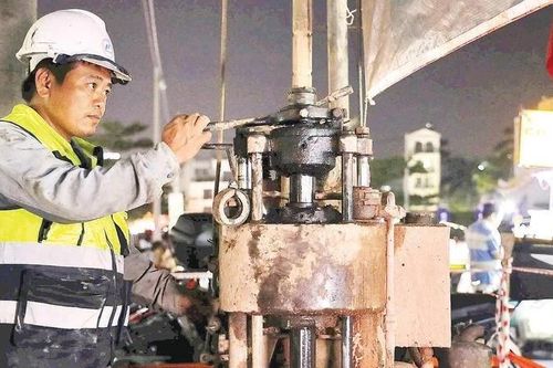 Thi công hạng mục ngầm phức tạp tuyến Metro Bến Thành - Tham Lương