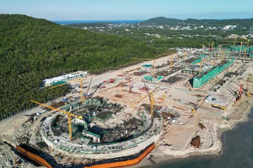 Cận cảnh thi công các công trình phục vụ APEC 2027
