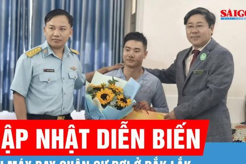 Vụ máy bay quân sự rơi ở Đắk Lắk: Phi công đã được xuất viện