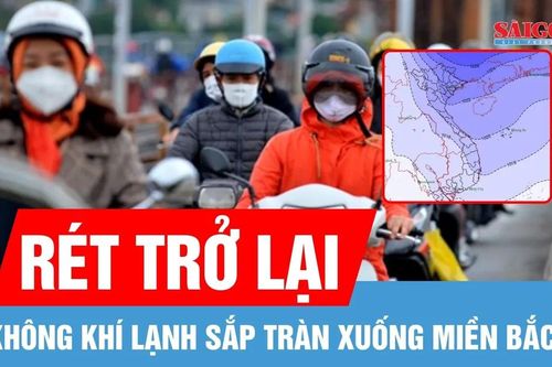 Đợt không khí lạnh sắp tràn xuống miền Bắc
