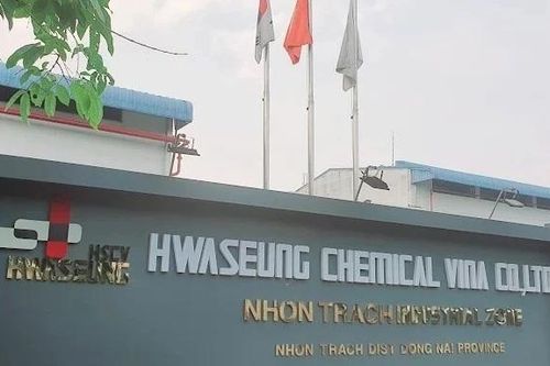Công ty Hwaseung Chemical Việt Nam bị xử phạt 85 triệu đồng