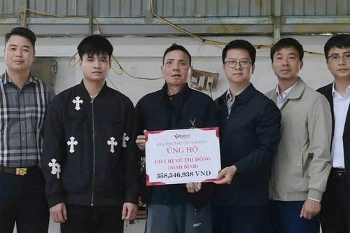 Trao hơn 358 triệu đồng tới gia đình cô dâu ở Ninh Bình gặp nạn trên cao tốc