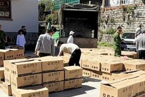 Phá đường dây trộn đậu nành, hương liệu làm cà phê bán ra thị trường