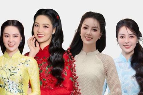 Học cách diện áo dài đón Tết vừa xinh vừa sang của MC Truyền hình - Á hậu Thụy Vân