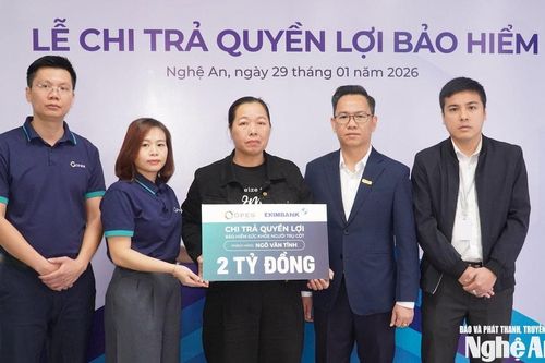 Bảo hiểm số OPES chi trả 2 tỷ đồng cho gia đình khách hàng tại Nghệ An