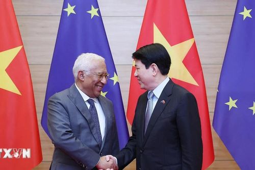 Tiệc chiêu đãi chào mừng Chủ tịch Hội đồng châu Âu António Costa