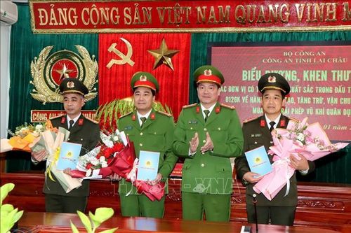 Biểu dương các đơn vị phá chuyên án liên quan đến vũ khí quân dụng
