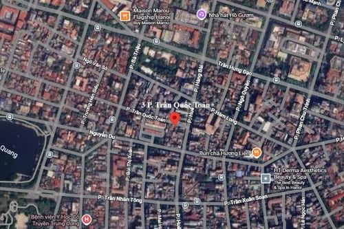 Hà Nội cho phép chuyển mục đích sử dụng 558m2 'đất vàng' phố Trần Quốc Toản để xây khách sạn