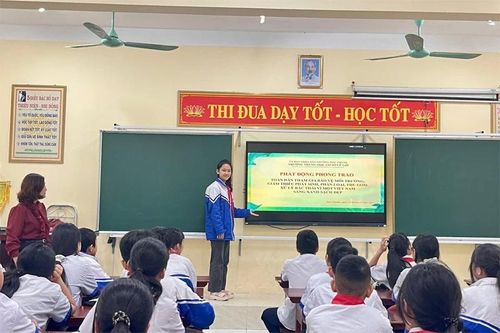 Bảo vệ môi trường, phòng chống biến đổi khí hậu trong trường học