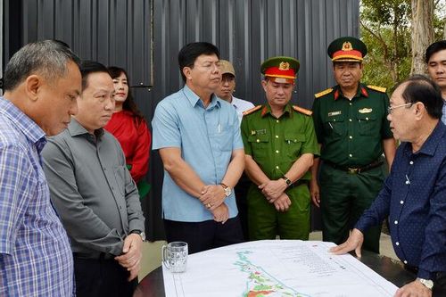 Bí thư Tỉnh ủy An Giang Nguyễn Tiến Hải kiểm tra công tác phòng, chống cháy rừng tại đặc khu Phú Quốc