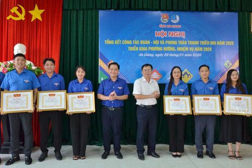 Các cấp bộ Đoàn tỉnh An Giang thực hiện 318 công trình thanh niên, tổng giá trị trên 11 tỷ đồng