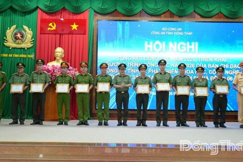 Công an tỉnh Đồng Tháp: Chuyển đổi số toàn diện, đạt nhiều thành tựu trong Đề án 06