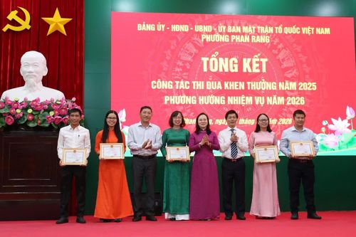 Phường Phan Rang phát động phong trào thi đua năm 2026