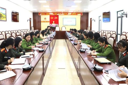 Hội Phụ nữ Công an tỉnh triển khai nhiệm vụ năm 2026
