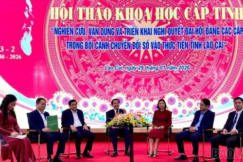 Hội thảo khoa học cấp tỉnh về vận dụng và triển khai nghị quyết đại hội đảng các cấp trong bối cảnh chuyển đổi số