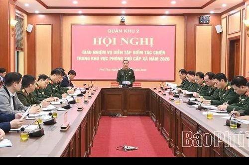 Quân khu 2 giao nhiệm vụ diễn tập tác chiến trong khu vực phòng thủ cấp xã