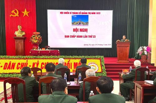 Tiếp tục nâng cao hiệu quả hoạt động Hội Chiến sĩ Thành Cổ Quảng Trị năm 1972