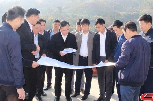 Kiểm tra tiến độ xây dựng Khu Di tích lịch sử Ngã ba Cò Nòi