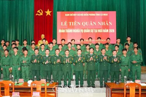 Cà Mau đón hơn 1.000 quân nhân xuất ngũ trở về xây dựng quê hương