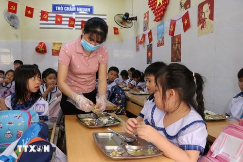 TPHCM: Nhiều trường dừng tổ chức bữa ăn bán trú sau những phản ánh về VSATTP