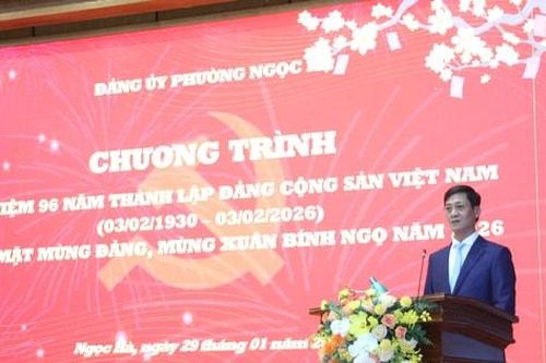 Phường Ngọc Hà quyết tâm thực hiện thắng lợi các nhiệm vụ năm 2026
