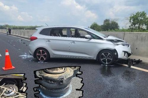 Cục CSGT cảnh báo nguy cơ nổ lốp trên cao tốc dịp Tết