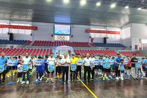 Khai mạc Giải bóng đá nhi đồng (U11) tỉnh Khánh Hòa lần thứ I - năm 2026