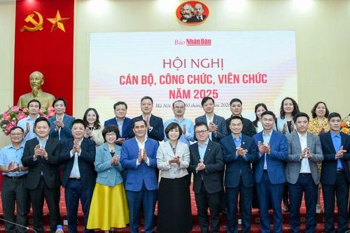 Báo Nhân Dân tổ chức Hội nghị cán bộ, công chức, viên chức năm 2025