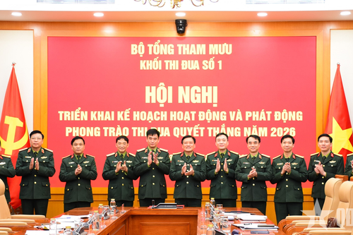 Khối thi đua số 1, Bộ Tổng Tham mưu: 3 đột phá thi đua quyết thắng
