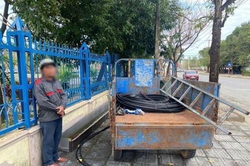 Lộ diện kẻ trộm dây cáp
