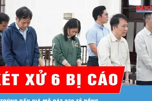 Xét xử 6 bị cáo trong vụ trúng đấu giá mỏ cát 370 tỷ đồng