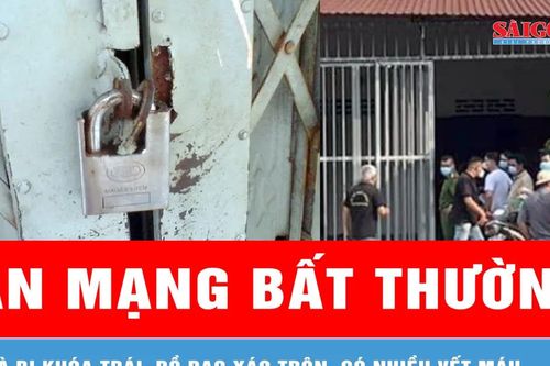 Đôi nam nữ tử vong trong căn nhà bị khóa trái cửa