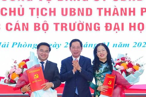 Ông Bùi Xuân Hải giữ chức Bí thư Đảng ủy, Hiệu trưởng Trường Đại học Hải Phòng