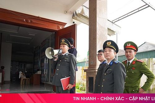 Cưỡng chế thi hành án với Công ty TNHH Dịch vụ thương mại và đầu tư xây dựng Phương Nam