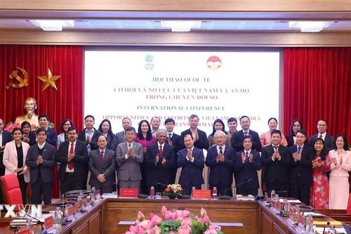 Việt Nam-Ấn Độ thúc đẩy hợp tác phát triển bền vững trong kỷ nguyên số