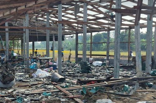 Thái Lan: Nổ nhà máy pháo hoa ở Suphan Buri khiến nhiều người thương vong